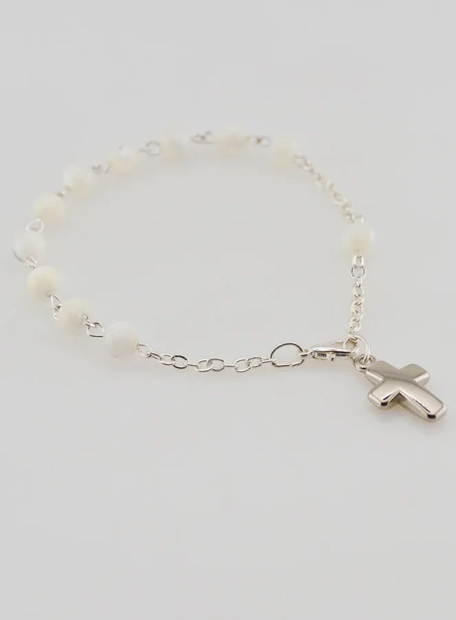 Zehrner-Rosenkranz Armband aus Perlmutt (pic 3)