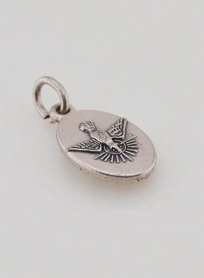 Medaille mit Gedrehtem Rand 15 mm – Heiliges Herz Mariens (pic 4)