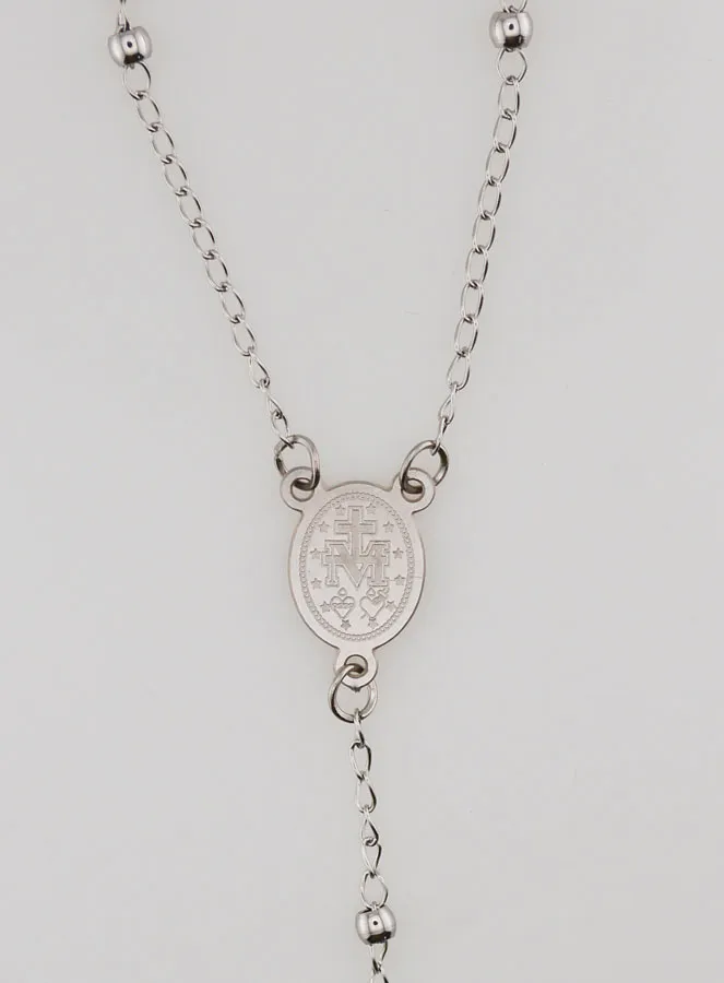 Rosenkranz Wunderbare Medaille aus Edelstahl (pic 4)