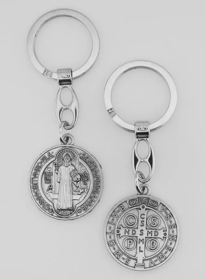 Schlüsselanhänger mit Benediktus-Medaille (pic 2)