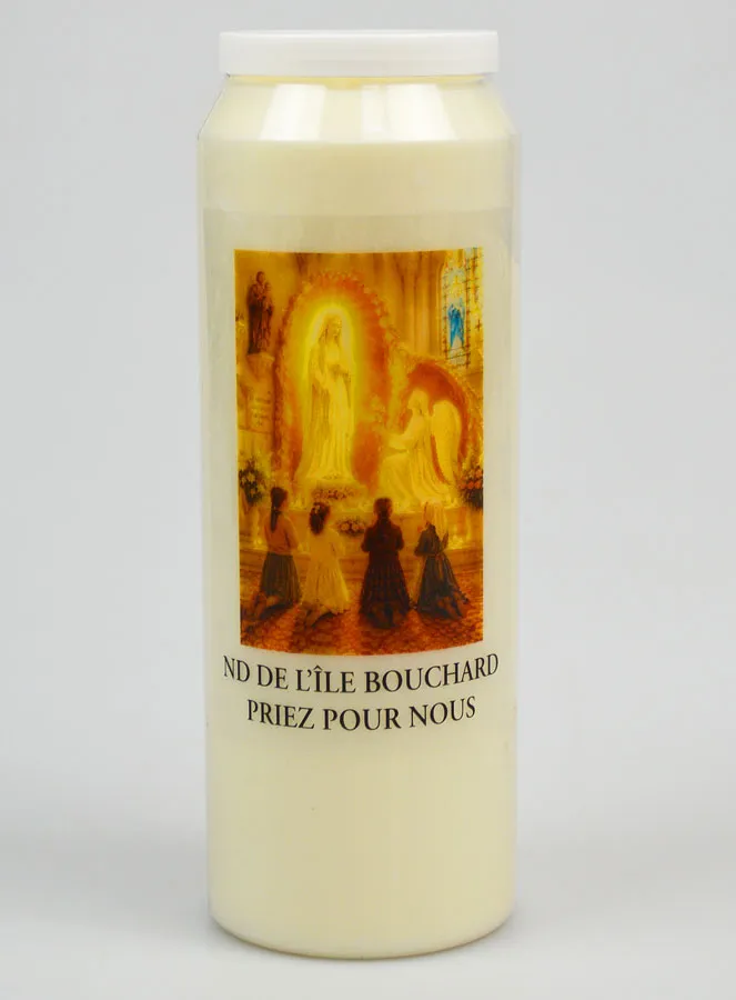 Novenenkerze zur Madonna von Île Bouchard (pic 1)