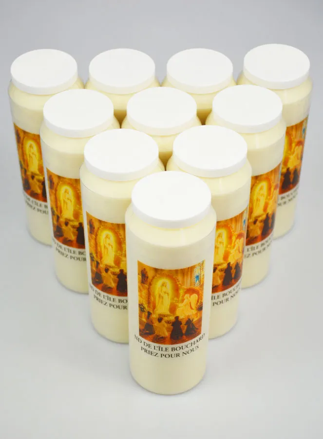 Set 10 Novenenkerzen zur Madonna von Île Bouchard (pic 2)