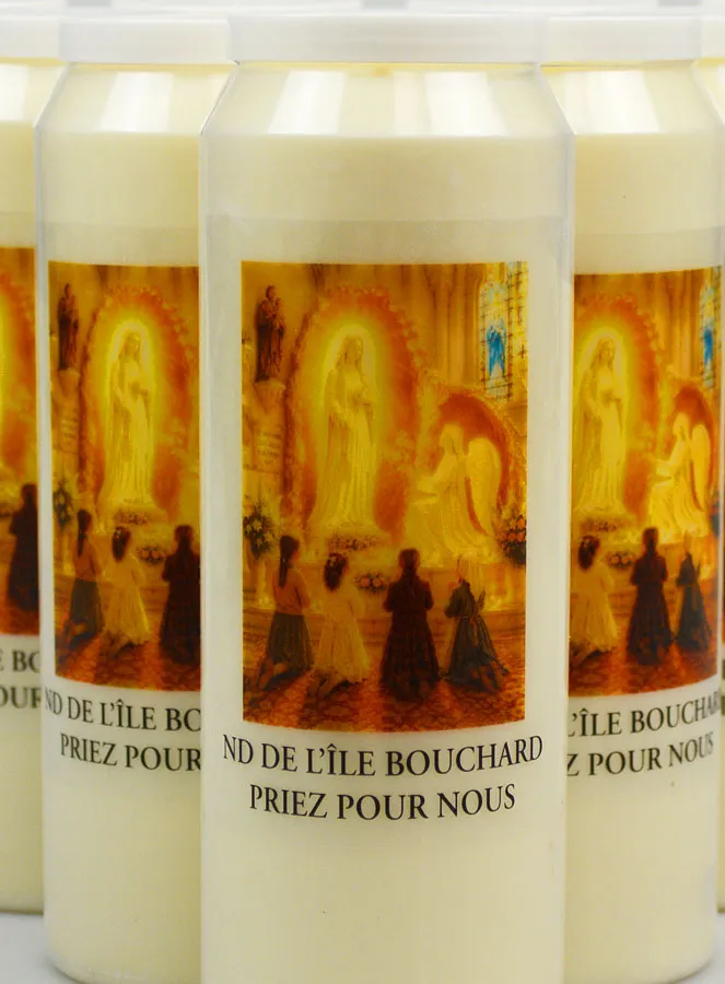 Set 10 Novenenkerzen zur Madonna von Île Bouchard (pic 3)