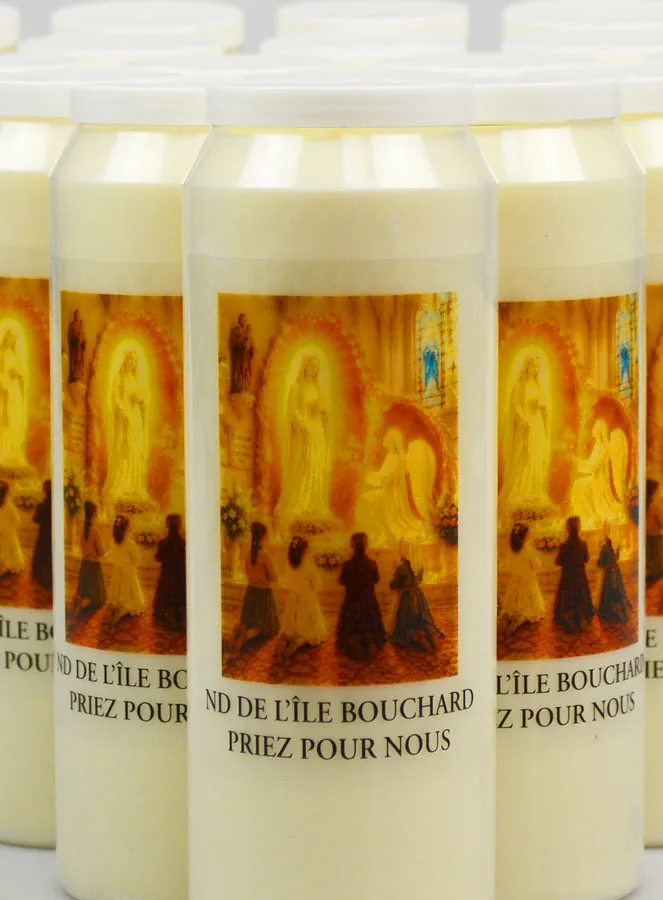 Set 20 Novenenkerzen zur Madonna von Île Bouchard (pic 3)