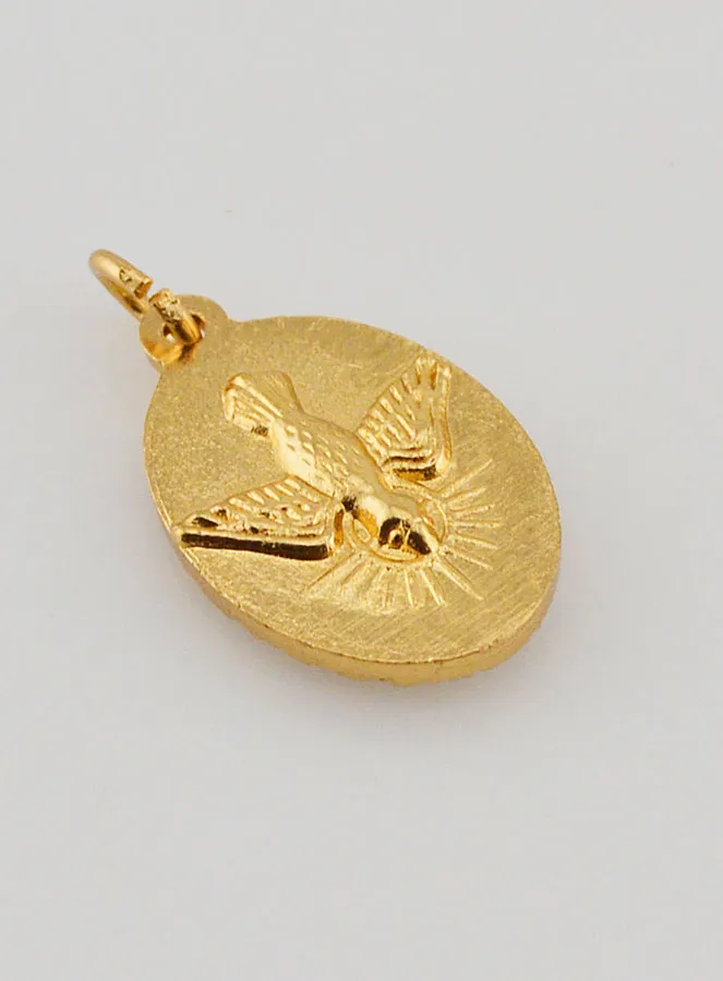 Medaille mit Gedrehtem Rand 25mm – Heiliger Christophorus (pic 4)