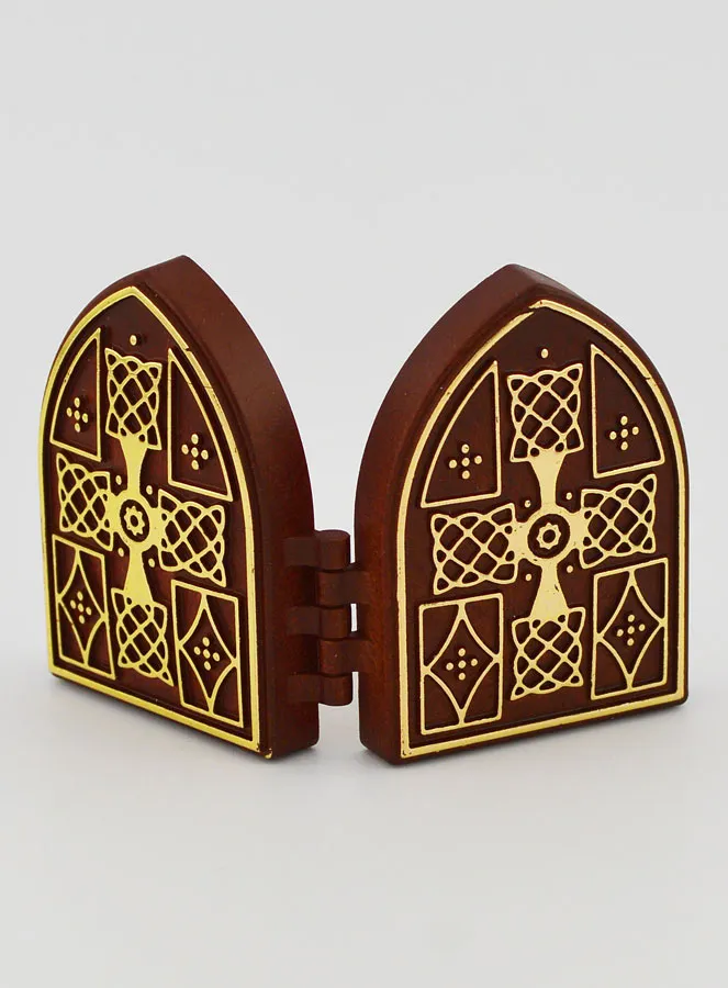 Kleine Diptychon Ikone – Jesus Christus und Maria (pic 4)