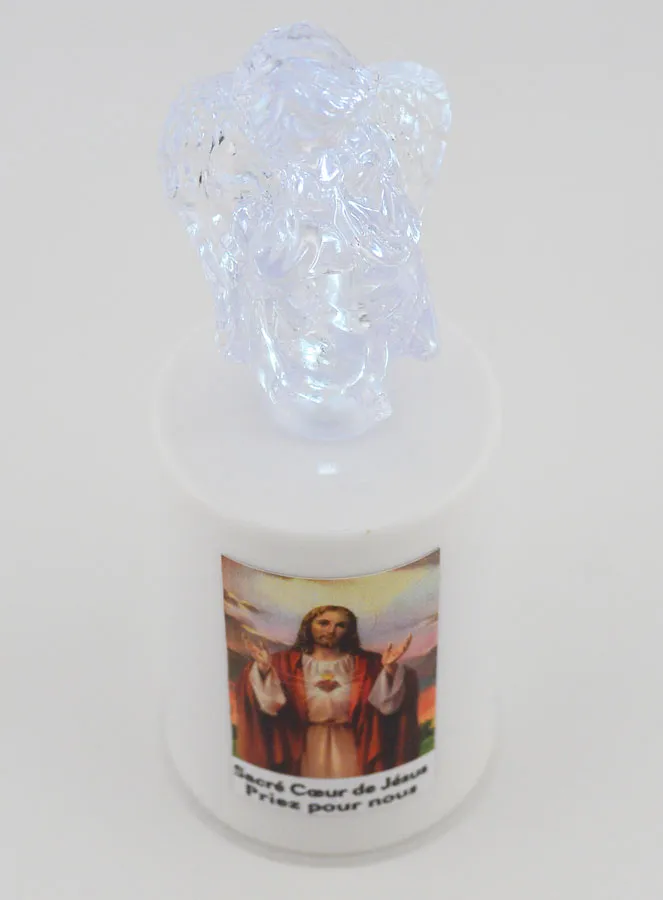 LED-Kirchenkerze Heiliges Herz Jesu – 60 Tage (pic 4)