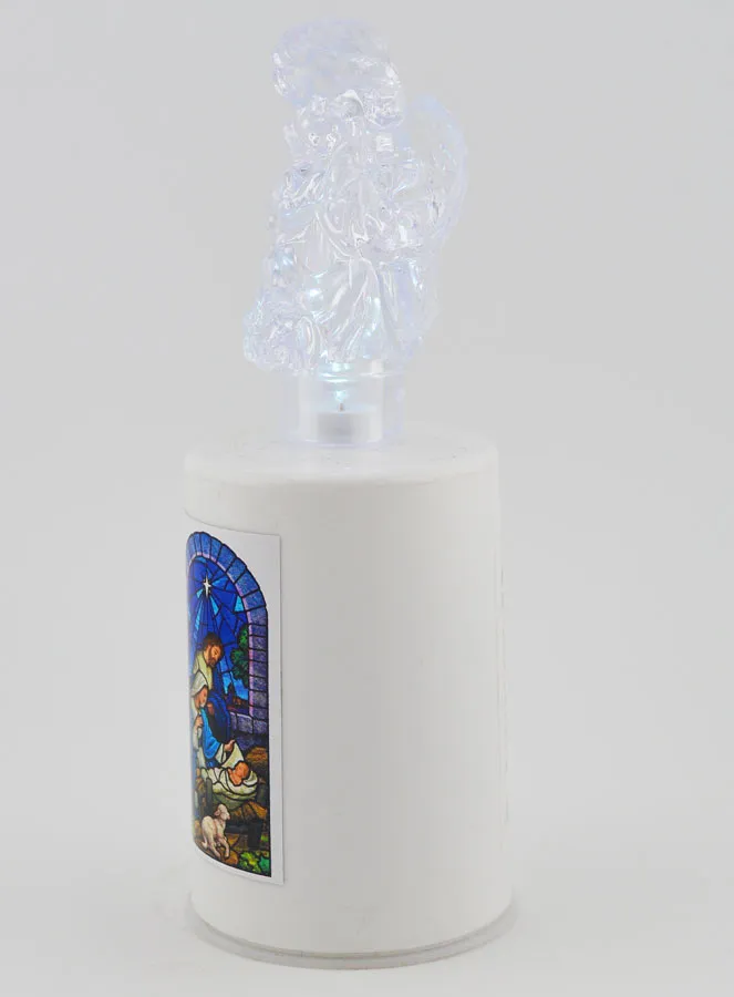 LED-Kirchenkerze Weihnachtskrippe – 60 Tage (pic 2)