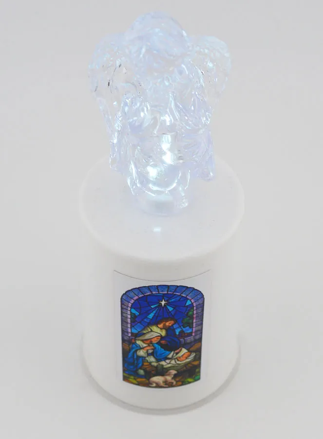 LED-Kirchenkerze Weihnachtskrippe – 60 Tage (pic 4)