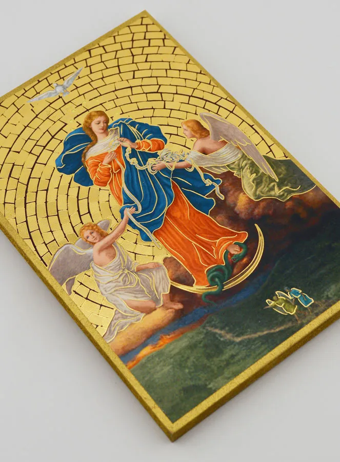 Bilderrahmen Ikone Maria Knotenlöserin – 15 cm (pic 3)