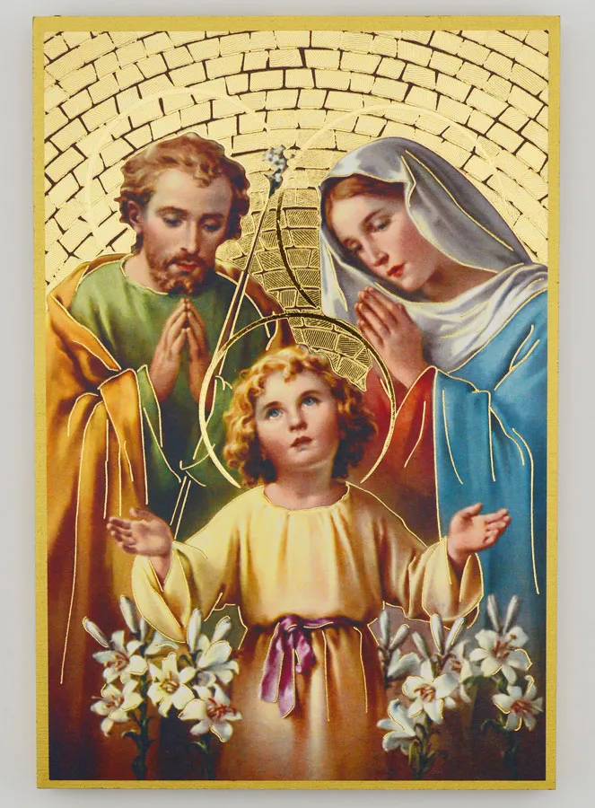 Bilderrahmen Ikone Heilige Familie – 15 cm (pic 1)