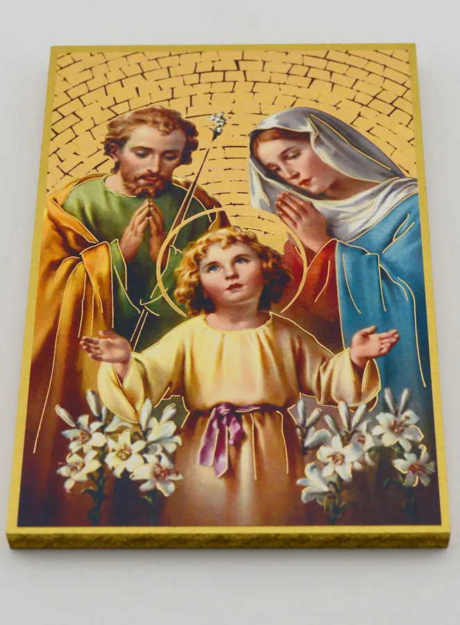 Bilderrahmen Ikone Heilige Familie – 15 cm (pic 2)