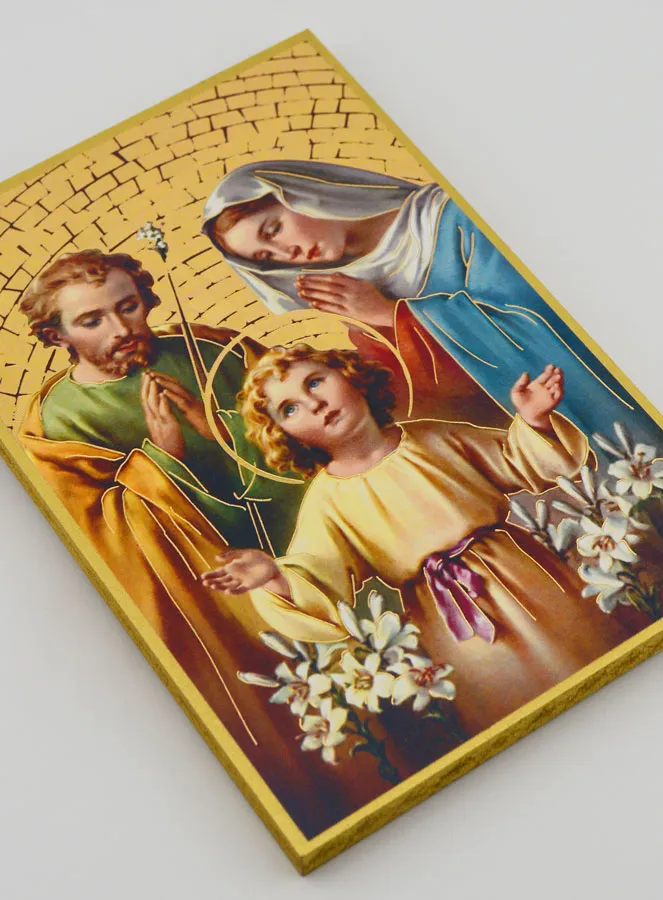 Bilderrahmen Ikone Heilige Familie – 15 cm (pic 3)