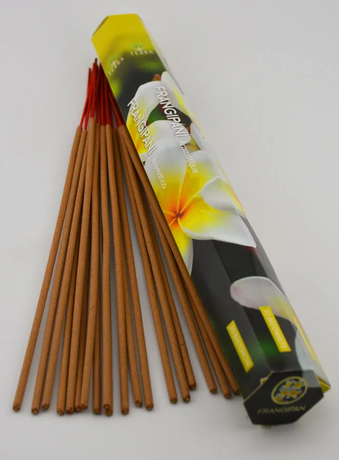 Räucherstäbchen Frangipani 30g – Ohne Kohle (pic 2)
