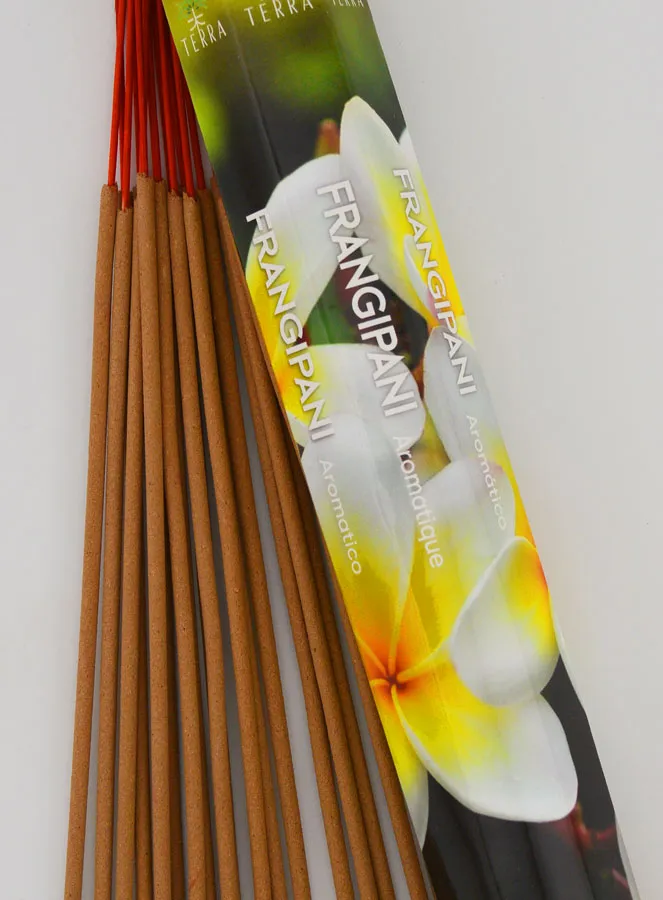 Räucherstäbchen Frangipani 30g – Ohne Kohle (pic 3)