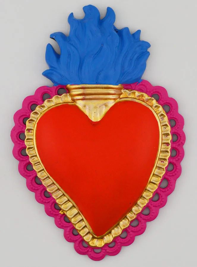 Bunte Ex-Voto Wanddekoration – 11cm (pic 1)