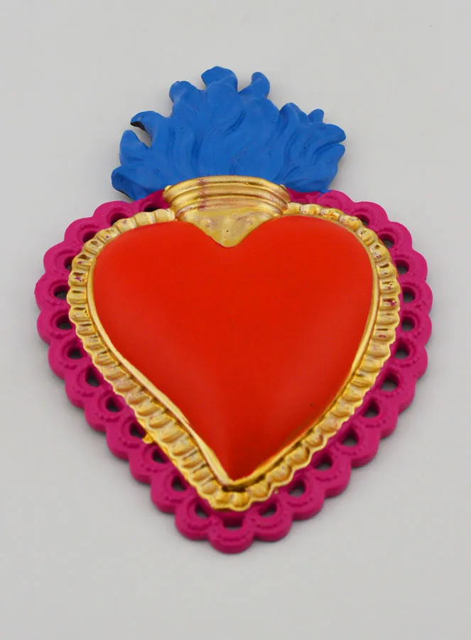 Bunte Ex-Voto Wanddekoration – 11cm (pic 2)