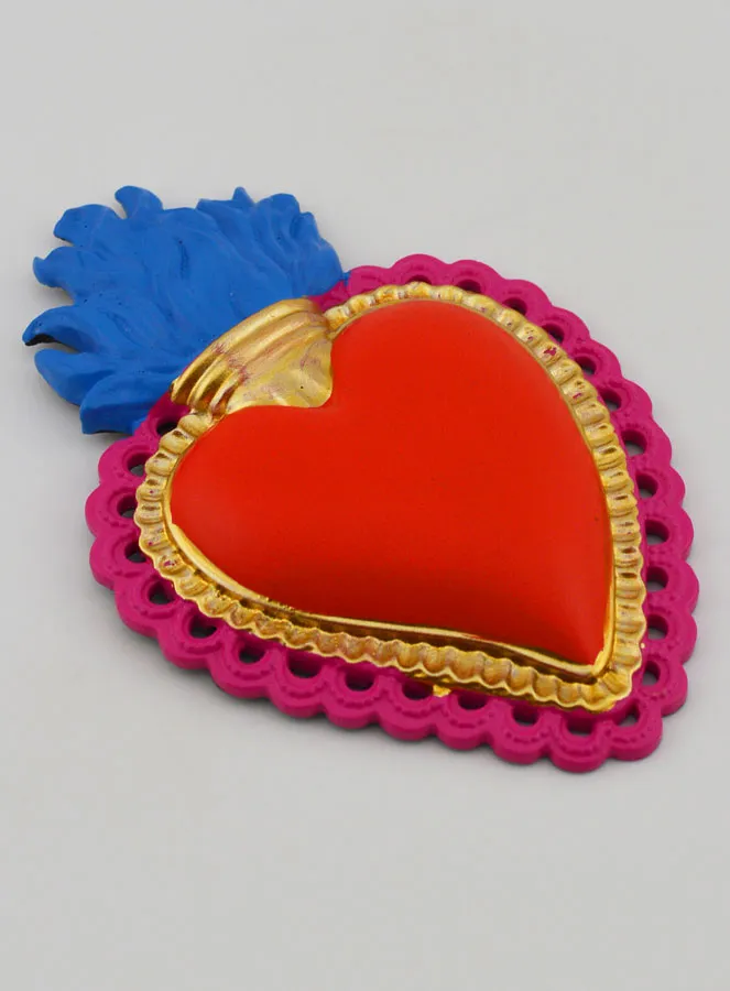 Bunte Ex-Voto Wanddekoration – 11cm (pic 3)