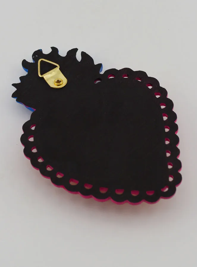 Bunte Ex-Voto Wanddekoration – 11cm (pic 4)