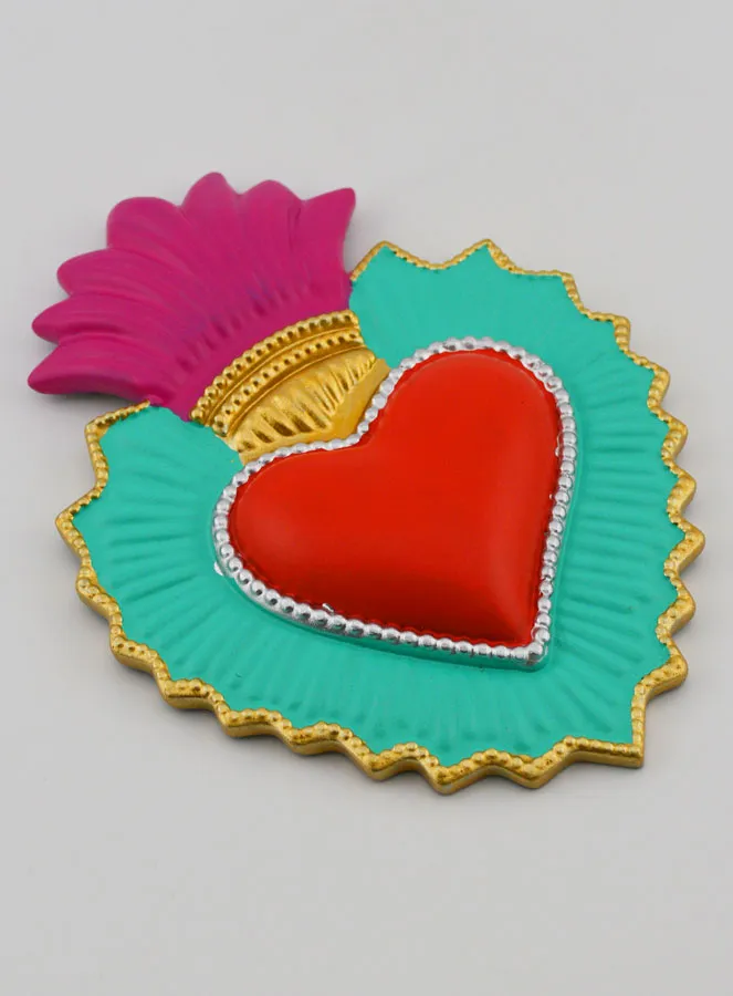 Bunte Ex-Voto Wanddekoration – 13 cm (pic 3)