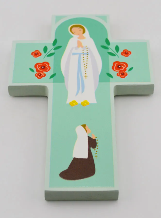 Holzkreuz – Mutter Gottes von Lourdes (pic 2)