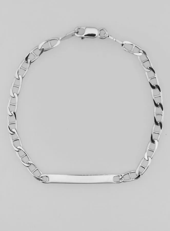 Taufarmband aus Rhodiniertem Silber – 18cm (pic 3)