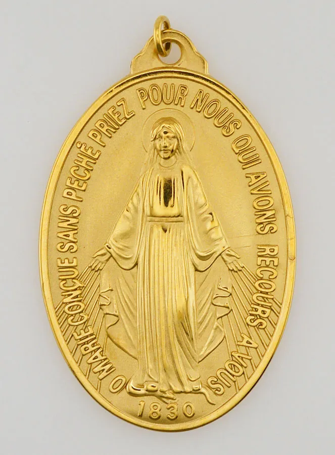 Goldfarbene Wunderbare Medaille – 22mm (pic 2)