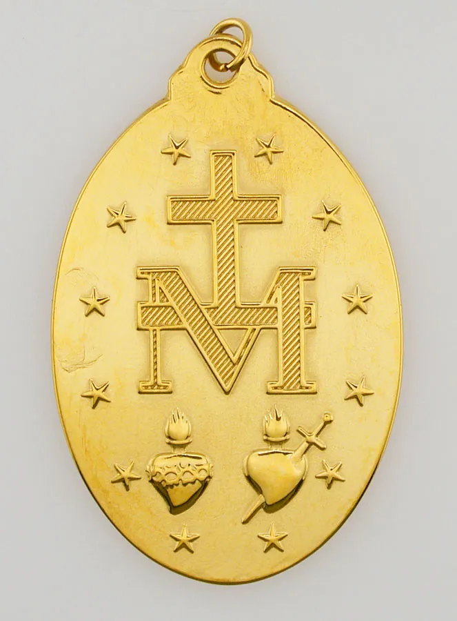 Goldfarbene Wunderbare Medaille – 22mm (pic 3)