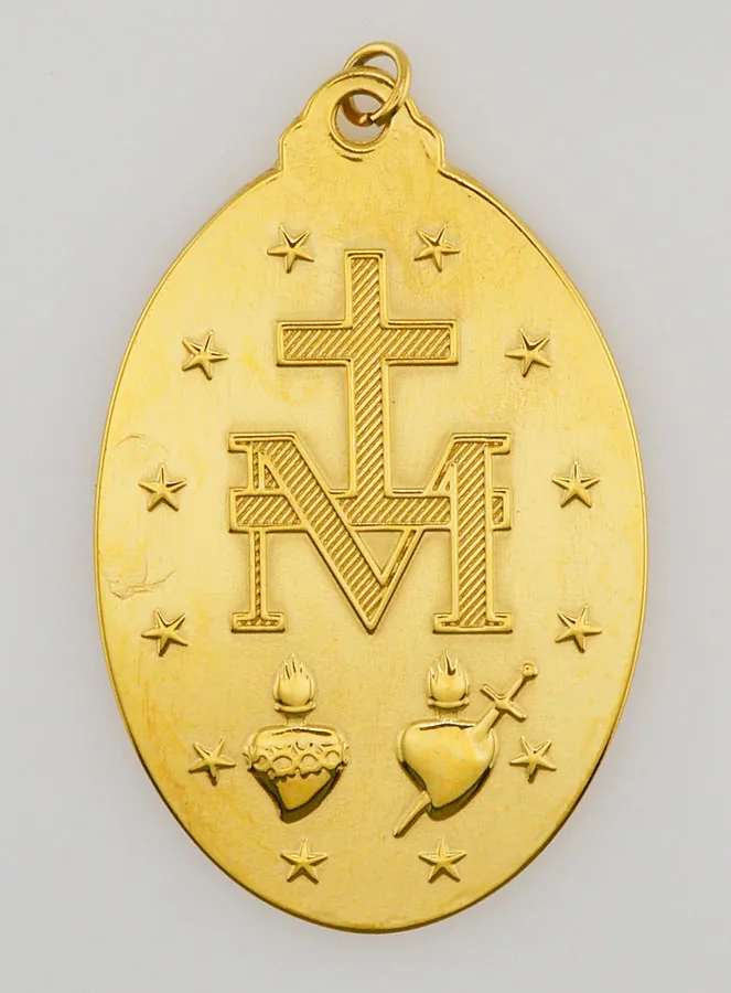 Goldfarbene Wunderbare Medaille – 28mm (pic 3)