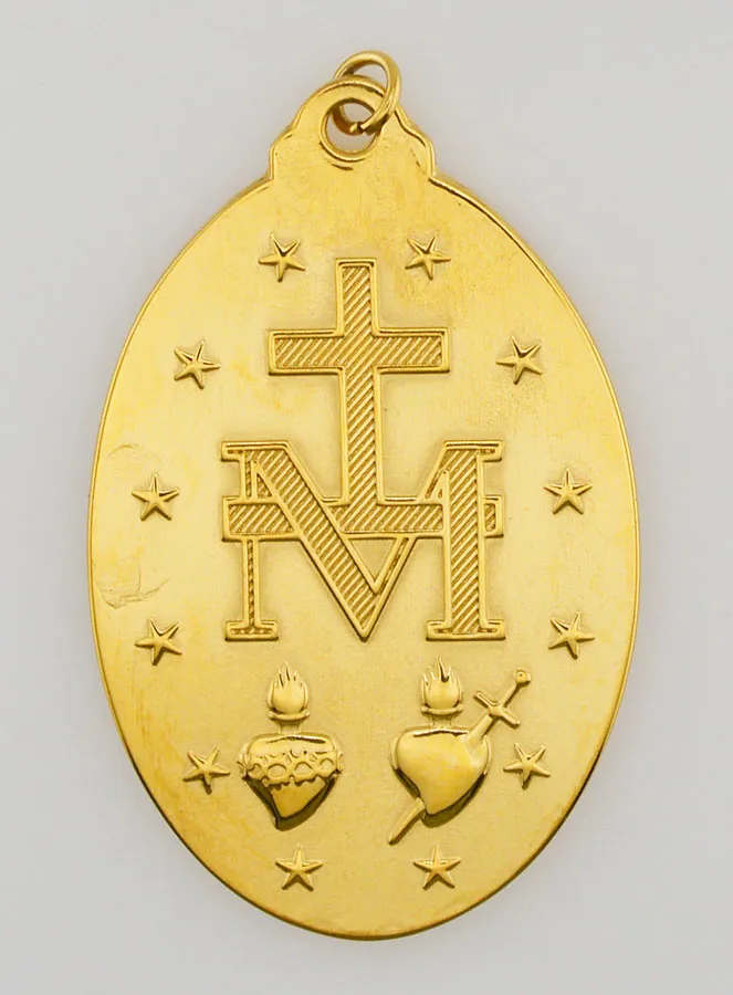 Goldfarbene Wunderbare Medaille – 33mm (pic 3)