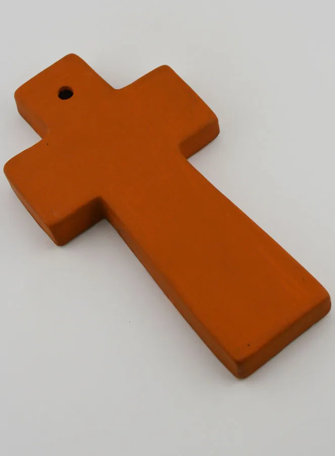 Keramikkreuz Wachender Engel – 15cm (pic 4)