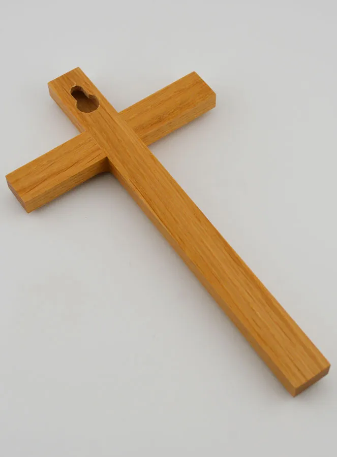 Kruzifix aus Naturbelassener Eiche – 18cm (pic 4)