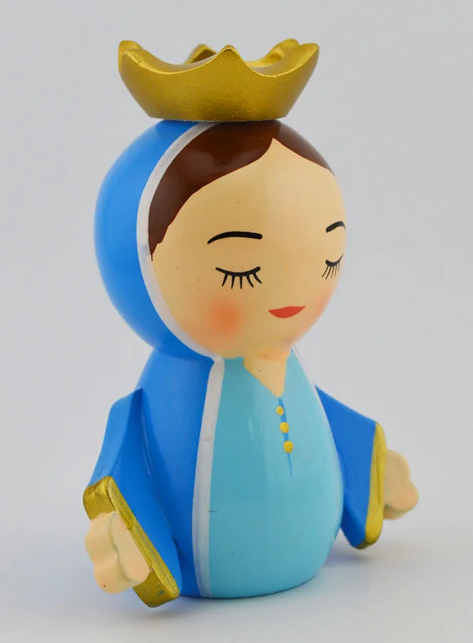 Figur Maria Königin – 10cm (pic 3)