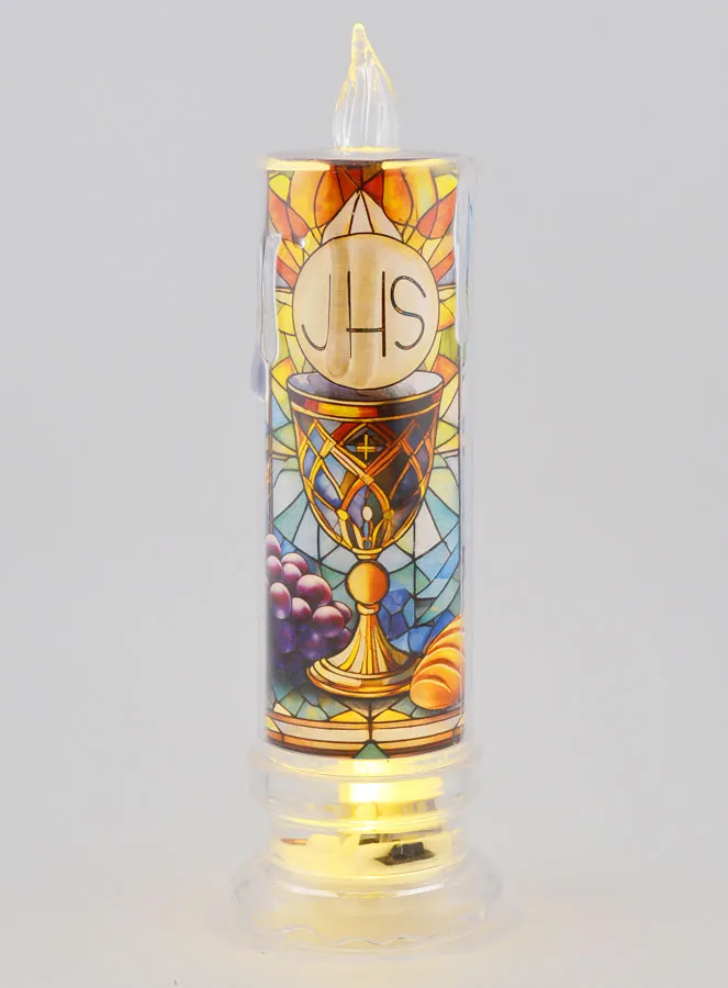 Kommunion Geschenk – LED Votivkerze (pic 1)