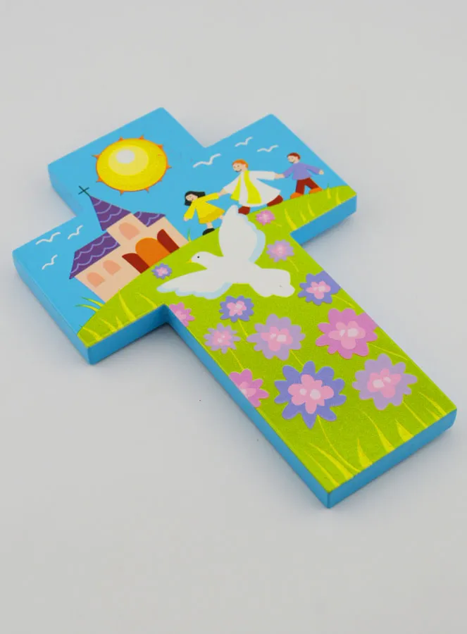 Firmungsgeschenk – Kinderkreuz Priester und Heiliger Geist (pic 3)
