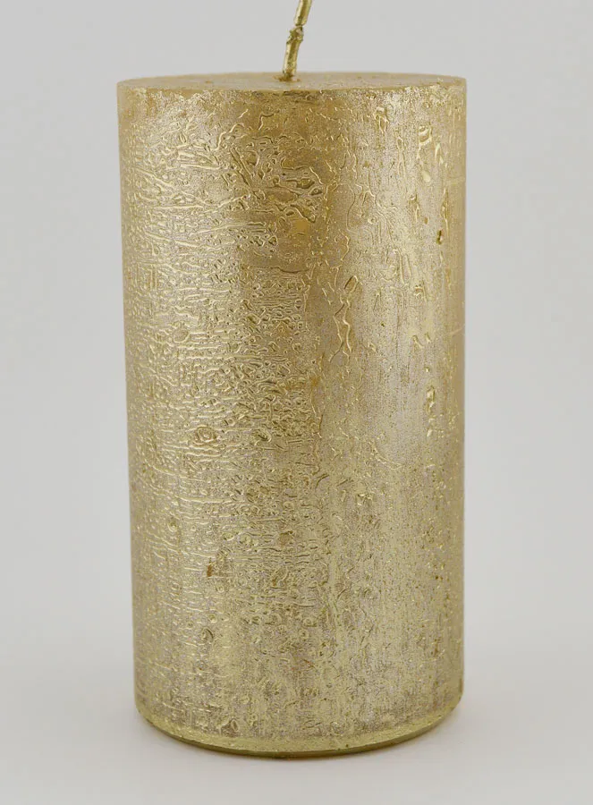 Moderne Deko Kerze – Champagner (pic 1)