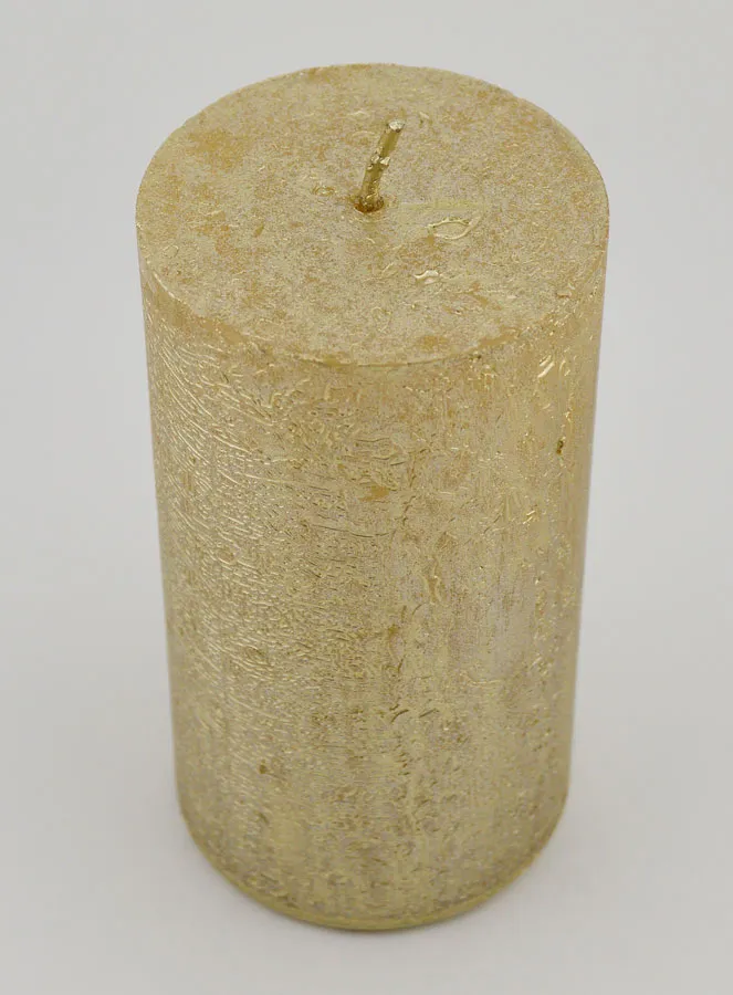 Moderne Deko Kerze – Champagner (pic 2)
