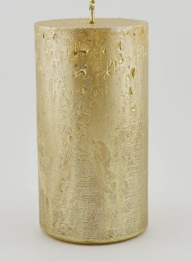 Moderne Weihnachtskerze – Champagner (pic 1)