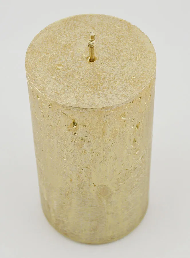 Moderne Weihnachtskerze – Champagner (pic 2)