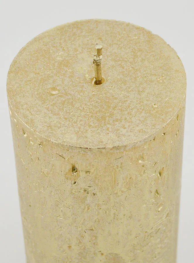 Moderne Weihnachtskerze – Champagner (pic 4)