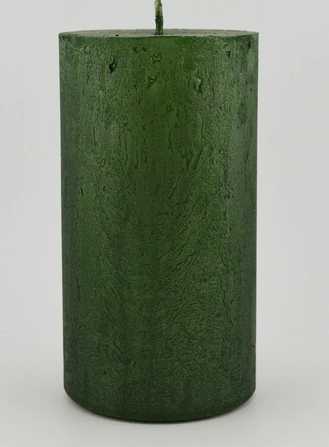 Moderne Weihnachtskerze – Tannen Grün (pic 1)