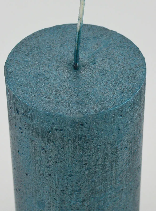 Moderne Weihnachtskerze – Blaugrün (pic 4)