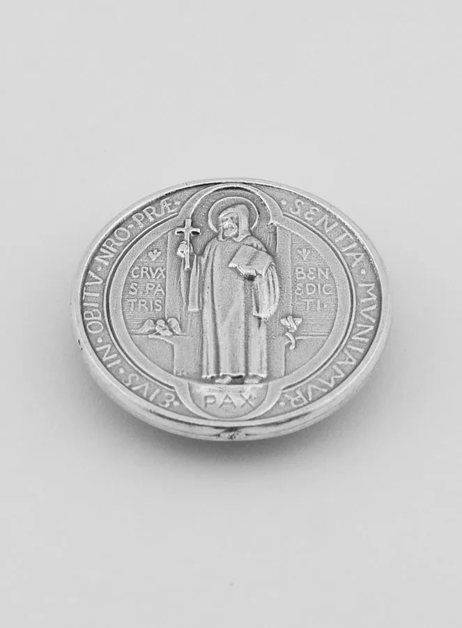Selbstklebende Plakette mit dem Heiligen Christophorus – 3cm (pic 2)