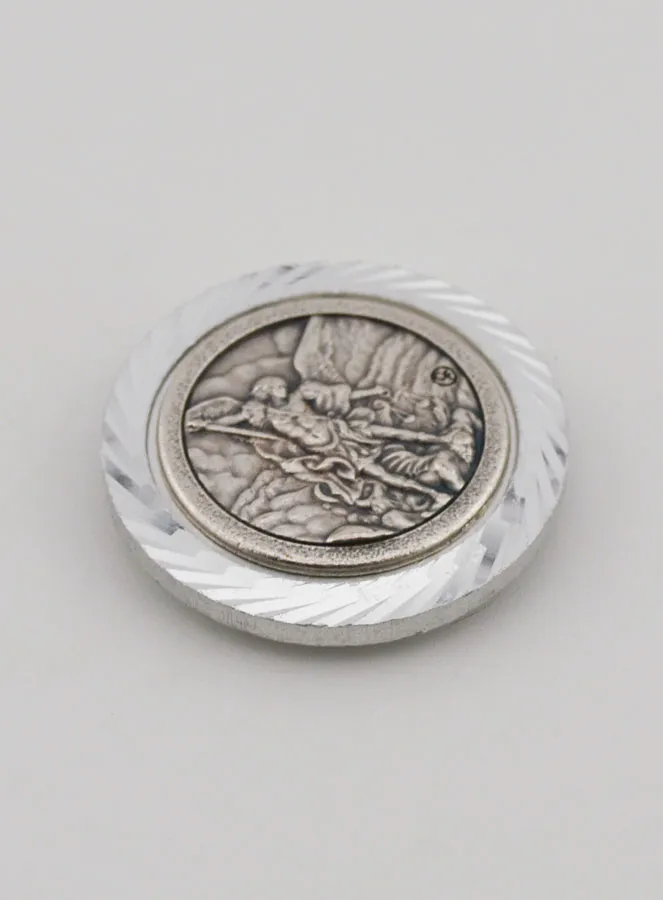 Auto Plakette Magnet Heiliger Michael – 35mm (pic 3)