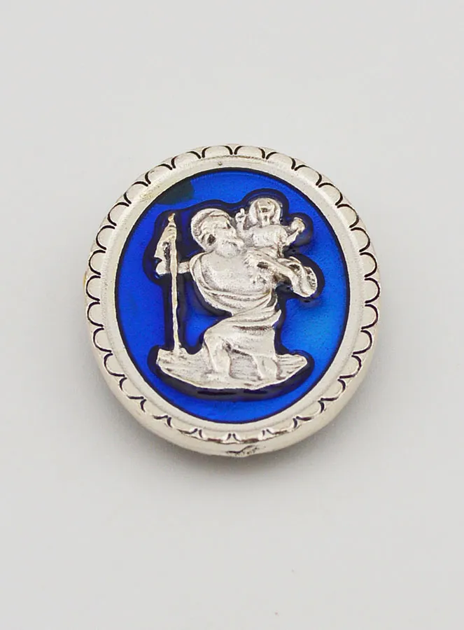 Automedaille Magnet Heiliger Christophorus – 4cm (pic 2)