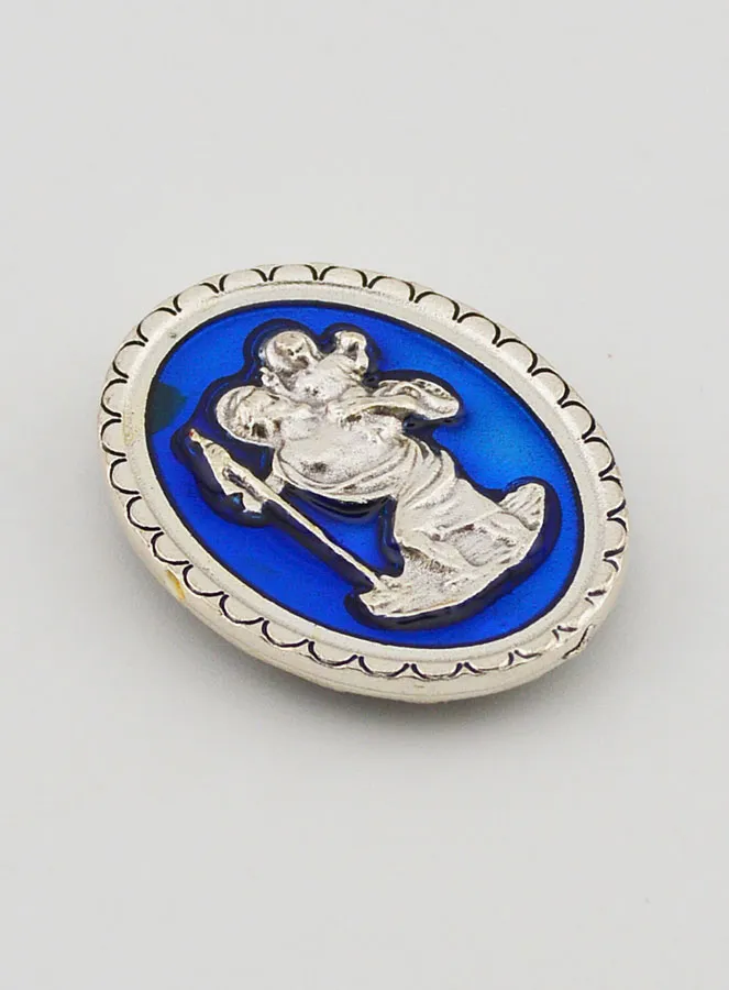 Automedaille Magnet Heiliger Christophorus – 4cm (pic 3)