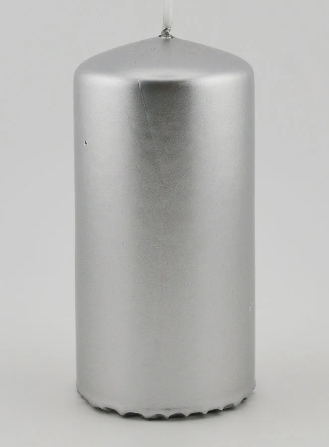 Tischkerze – Silber (pic 1)