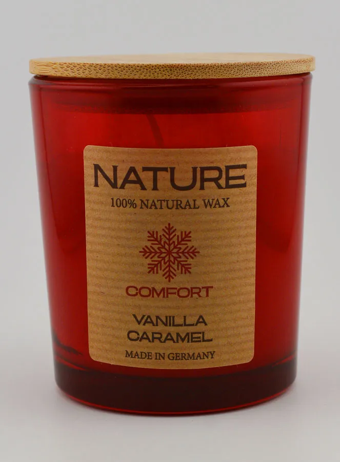 Bio Duftkerze – Vanille Karamell (pic 1)