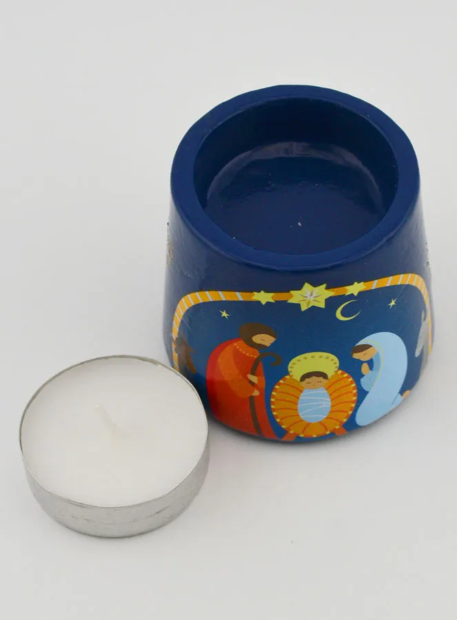 Kerzenhalter Weihnachtskrippe 5cm (pic 4)