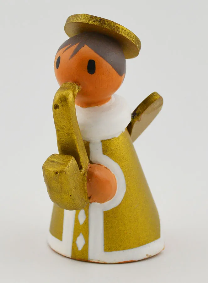 Weihnachtskrippe – Engel mit Saxophon (pic 1)